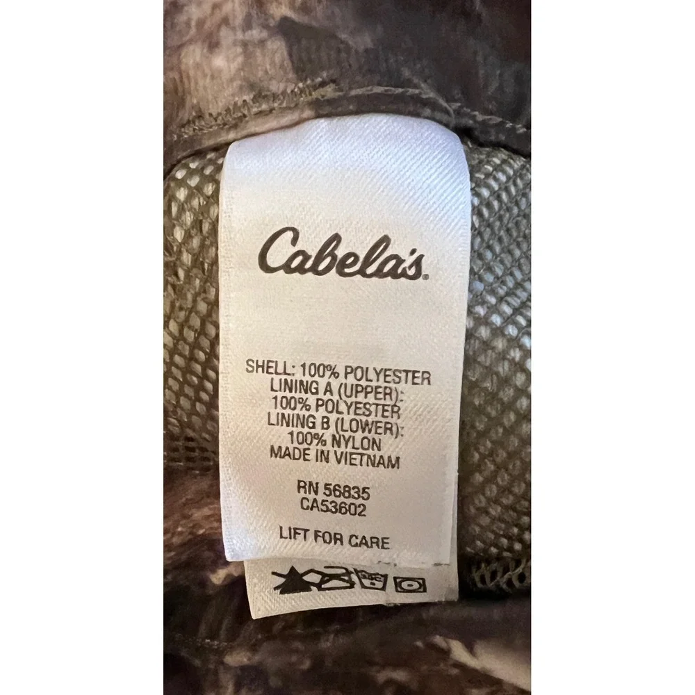 Cabela's 4MOST Youth Large Camo‎ Hunting Rain Pants Waterproof